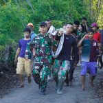 Reaksi Cepat, Satgas TMMD 117 Evakuasi Penderita Maligna