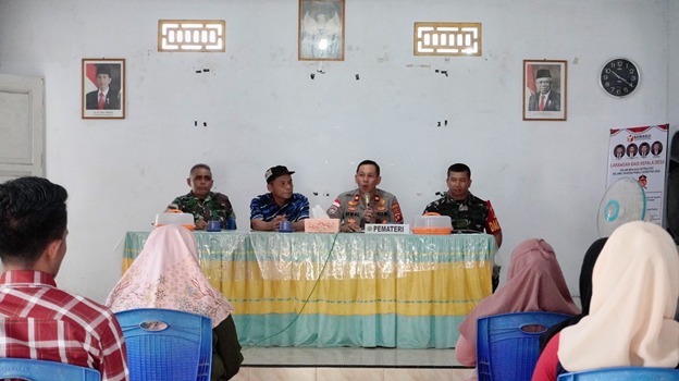 Warga Antusias Ikuti Sosialisasi Progam Non Fisik TMMD Ke-117