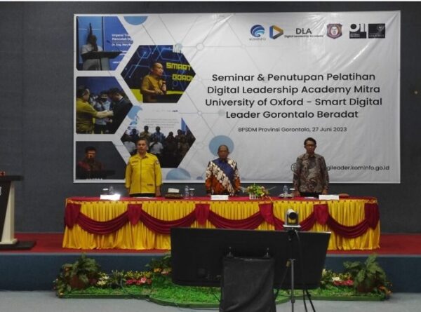 Gorontalo Dinilai Sukses Menyelenggarakan Pelatihan Digital Leadership Academy