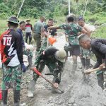 Sudah Mulai, Sasaran Fisik Pekerjaan TMMD Ke-117 Kodim 1304/Gorontalo