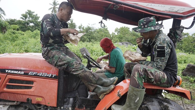 Bukti Kedekatan TNI Di Lokasi TMMD Kodim 1304/Gorontalo
