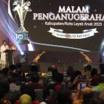 Malam Penganugerahan Kabupaten Kota Layak Anak 2023, Provinsi Gorontalo Sabet 5 Kategori