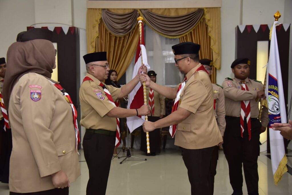 Kontingen Pramuka Gorontalo Dilepas Budiyanto Ikut Rainas Ke-XII