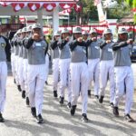 Paskibraka Gorontalo Mulai Berlatih di Halaman Rujab Gubernur