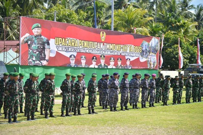 Program TMMD Ke-117 Kodim 1304 Gorontalo Resmi Ditutup
