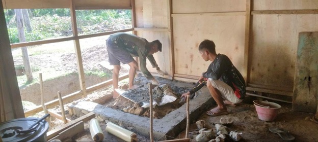 Satgas TMMD 117 Fokus Pembuatan Jamban