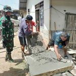 Satgas TMMD 117 Pacu Pengerjaan Jamban Untuk Warga