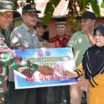 TMMD117 Kodim 1304 Gorontalo Ditutup Dengan Pembagian Sembako dan BLT