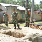 Wasev Kapok Sahli Pangdam XIII/MERDEKA Pantau Jambanisasi TMMD Reguler 117