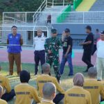 Dandim 1304/Gorontalo Sempatkan Hadir dan Beri Motivasi Kepada Anak Paskibraka