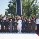 Ryan Kono Ikuti Upacara Ziarah Nasional HUT Ke-78 TNI