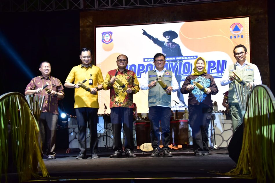 BNPB Gelar Budaya Sadar Bencana di Gorontalo