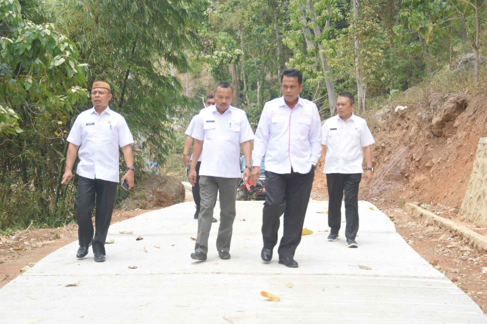 Monitoring Sejumlah Proyek Fisik, Sekda Roni Harap Bisa Selesai Tepat Waktu
