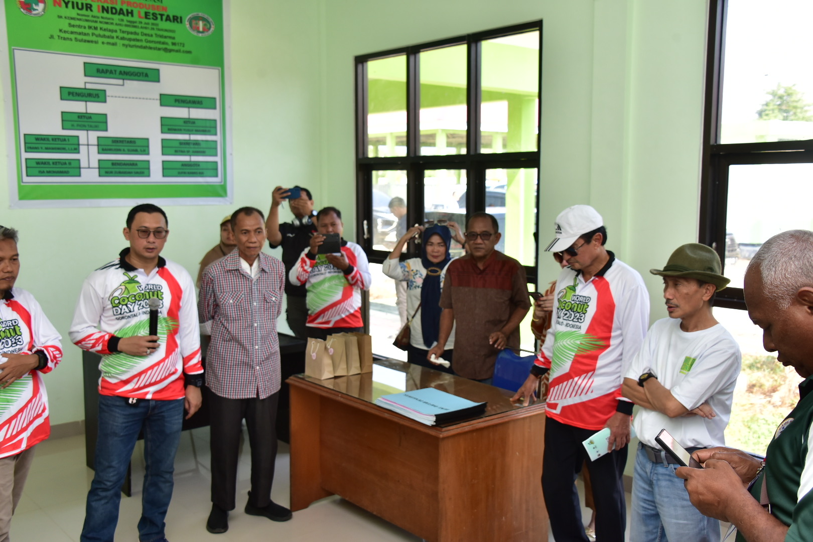 Kunjungan ke IKM Kelapa Jadi Ajang Promosi pada WCD 2023
