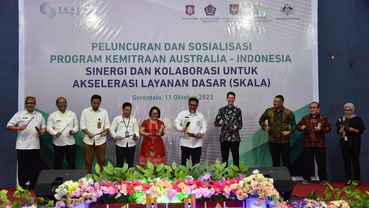 Program SKALA Kemitraan Australia-Indonesia di Provinsi Gorontalo Resmi Dimulai
