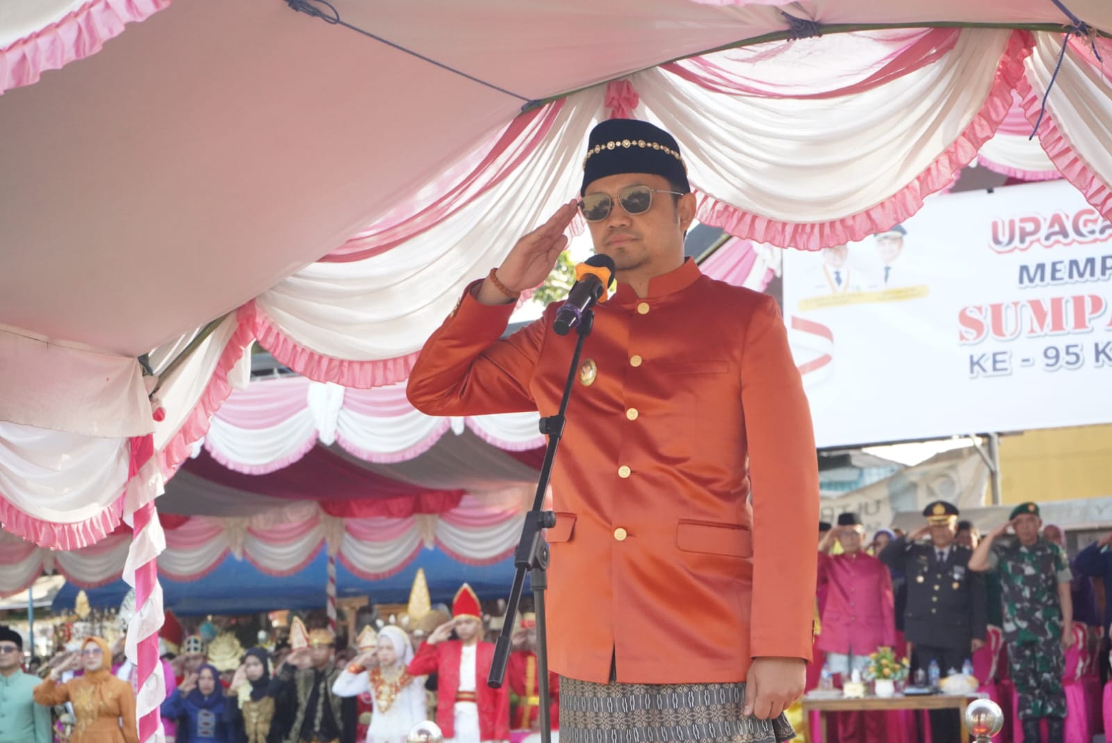 Wakil Wali Kota Irup Upacara Peringatan HSP Di Kota Gorontalo