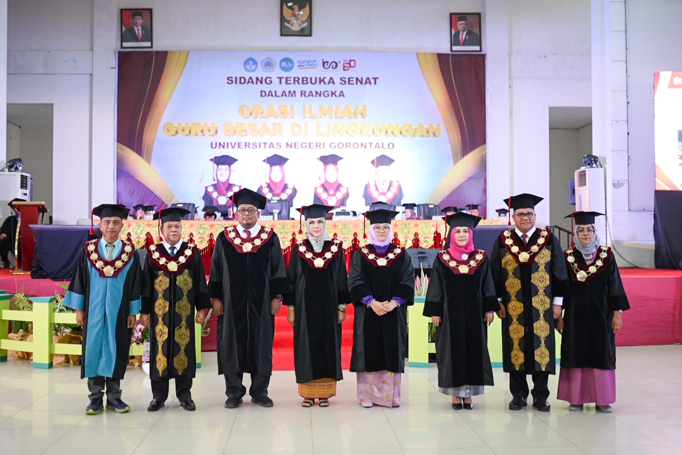 Empat Guru Besar UNG Sampaikan Orasi Ilmiah Terkait Pengembangan Teluk Tomini