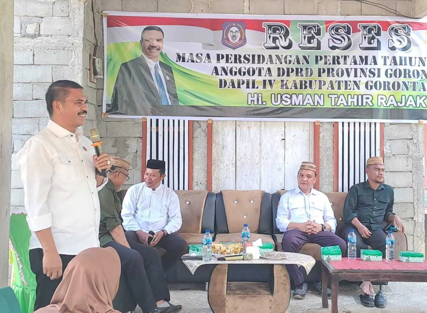 Usman Tahir Rajak Siap Perjuangkan Jembatan di Desa Olimohulo Asparaga