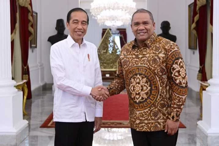 Eduart Wolok Bertemu Presiden Jokowi di Istana Negara