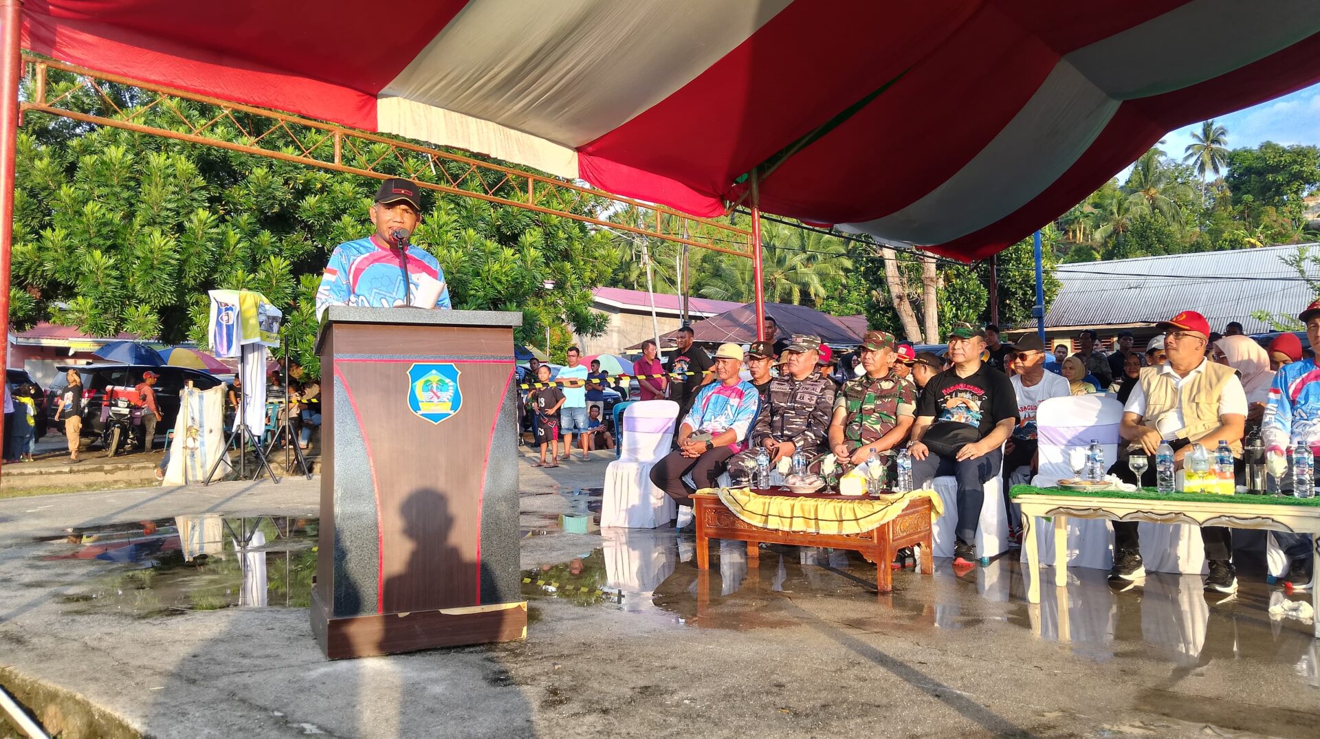 Danlanud Sri Manado Kagum Dan Puji Keindahan Di Berkah Hill