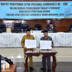 DPRD Setujui Ranperda APBD 2024 Pemprov Gorontalo