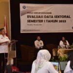 Diskominfotik Gorontalo Evaluasi Data Sektoral Semester I Tahun 2023