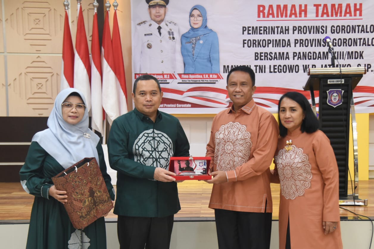 Pemprov Gorontalo Gelar Ramah Tamah Sambut Pangdam XIII/Merdeka