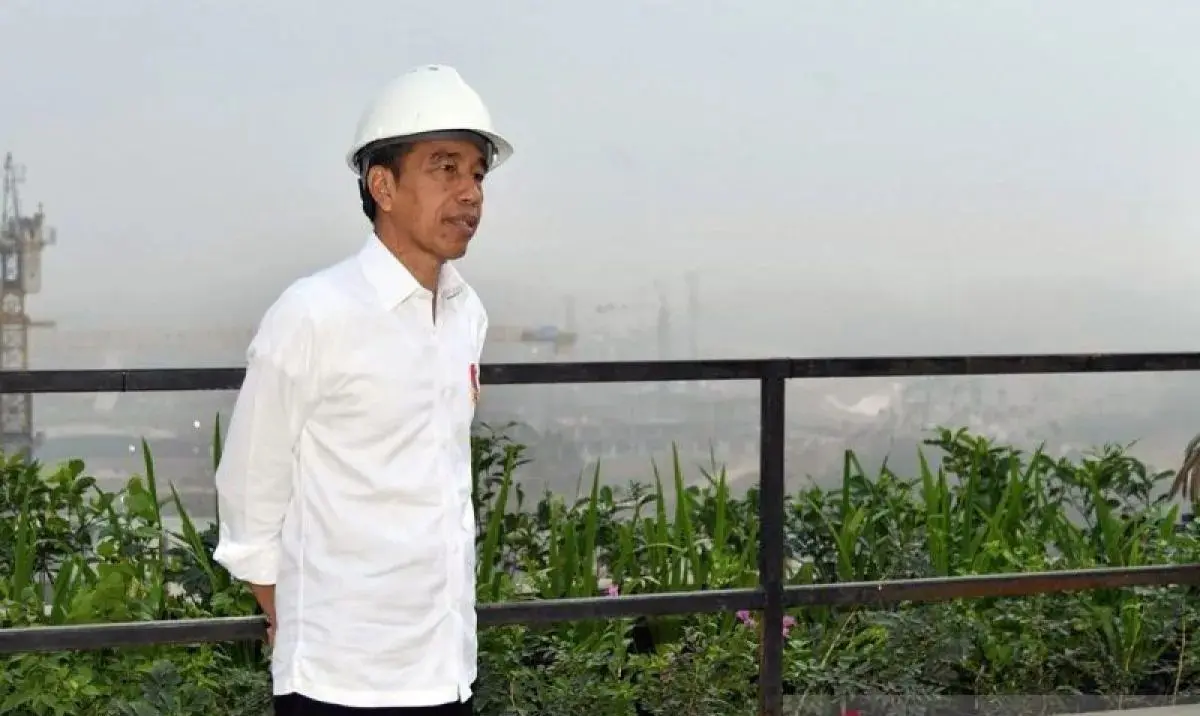 Resmikan PLTS di IKN, Jokowi Optimis Emisi Karbon Tergerus 104 Ribu Ton