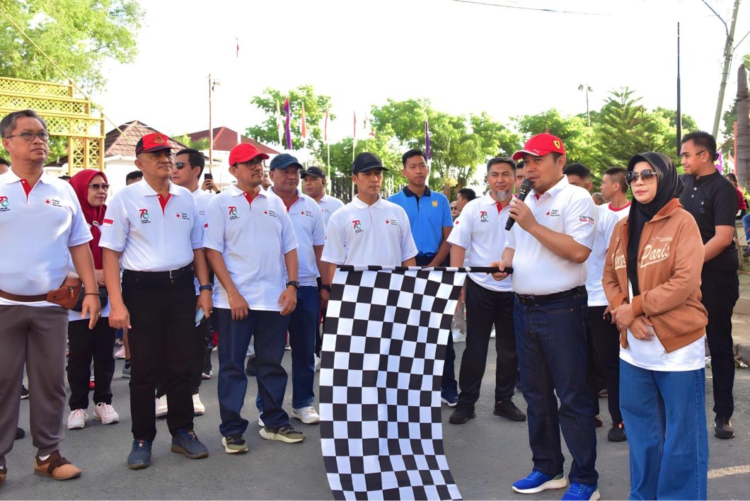 Penjagub Ismail Hadiri Peringatan HUT Ke-78 PMI Gorontalo