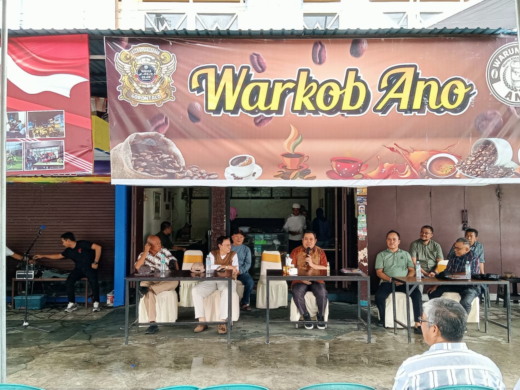 Hadiri Silaturahmi Komunitas Warkop Ano, Penjagub Minta Netralitas Politik