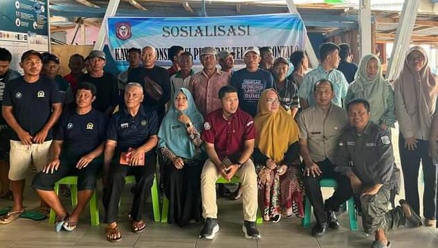 DKP Sosialisasikan Kawasan Konservasi Di Perairan Teluk Gorontalo