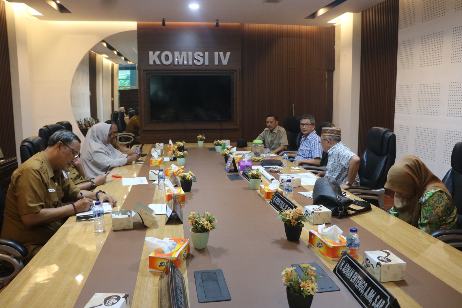 Komisi IV Menyoroti Pembangunan SMA N 1 Mananggu  Yang Tidak Sesuai Harapan