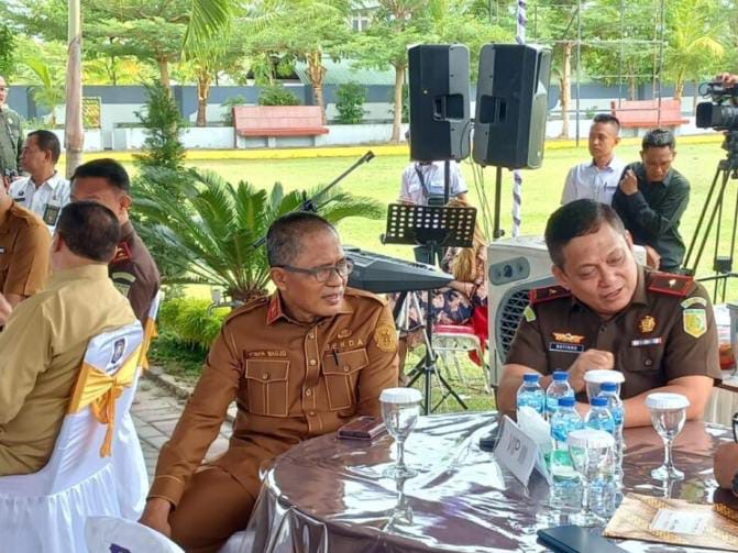 Sekda Kota Gorontalo Hadiri Peresmian Gedung Baru PTSP Kejati Gorontalo