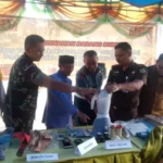 BUPATI GORONTALO HADIRI PEMUSNAHAN BARANG BUKTI DI KEJARI KABUPATEN GORONTALO