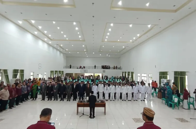 Bupati Nelson lantik 75 pejabat di lingkungan Pemerintah Kabupaten Gorontalo