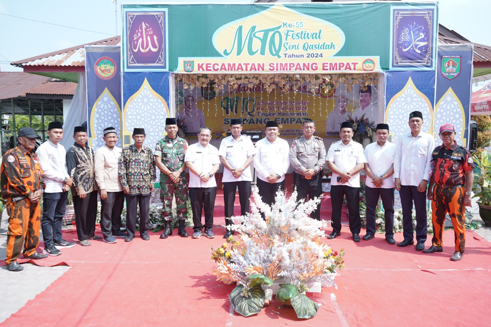 MTQN Kecamatan Simpang Empat Resmi di Buka