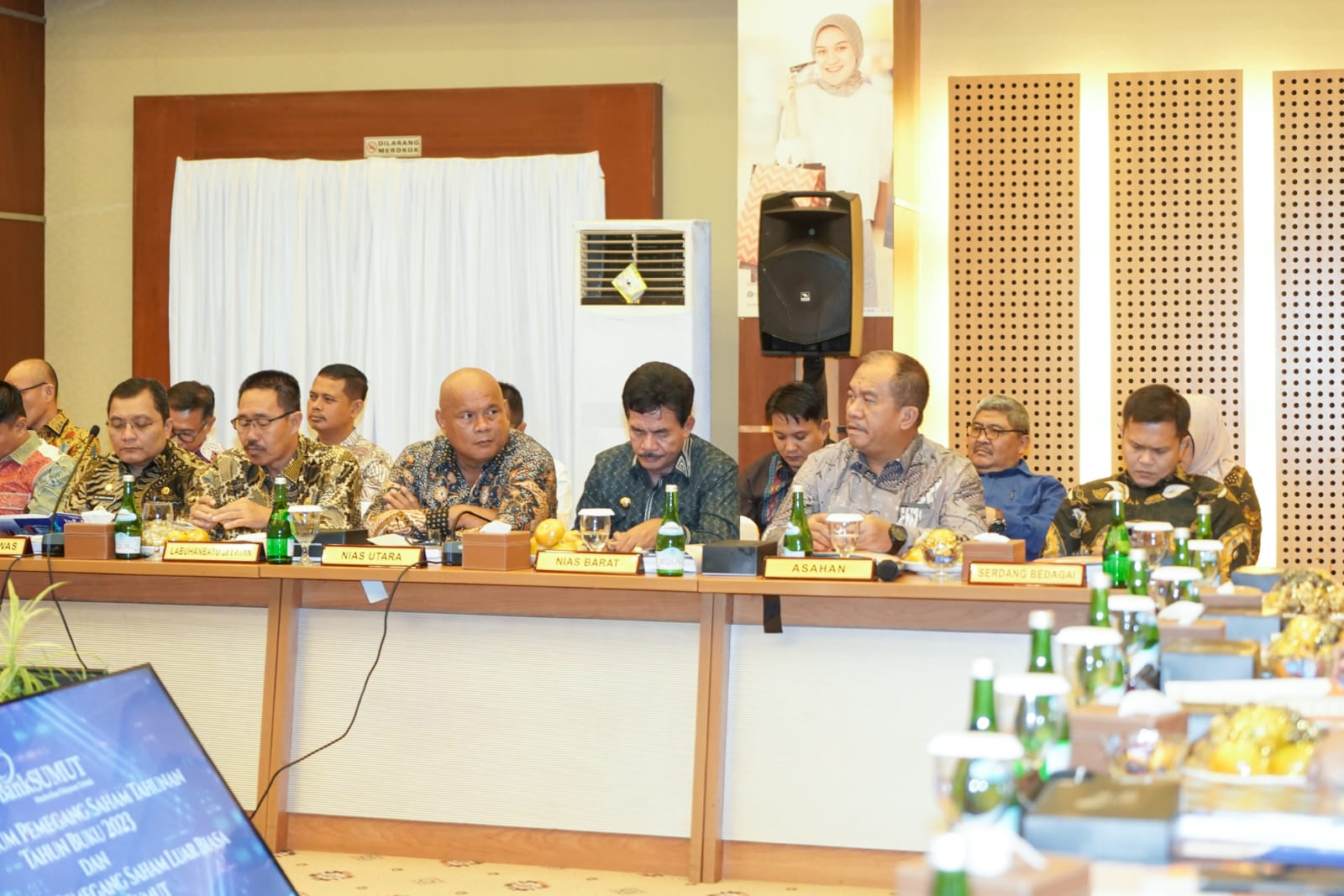 Wakil Bupati Asahan Ikuti RUPS Bank Sumut