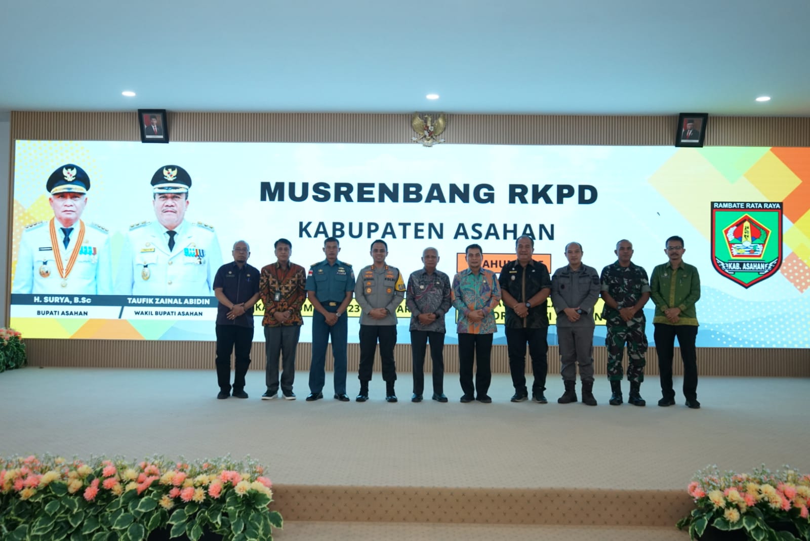 Bupati Asahan Membuka Musrenbang RKPD Kabupaten Asahan Tahun 2025