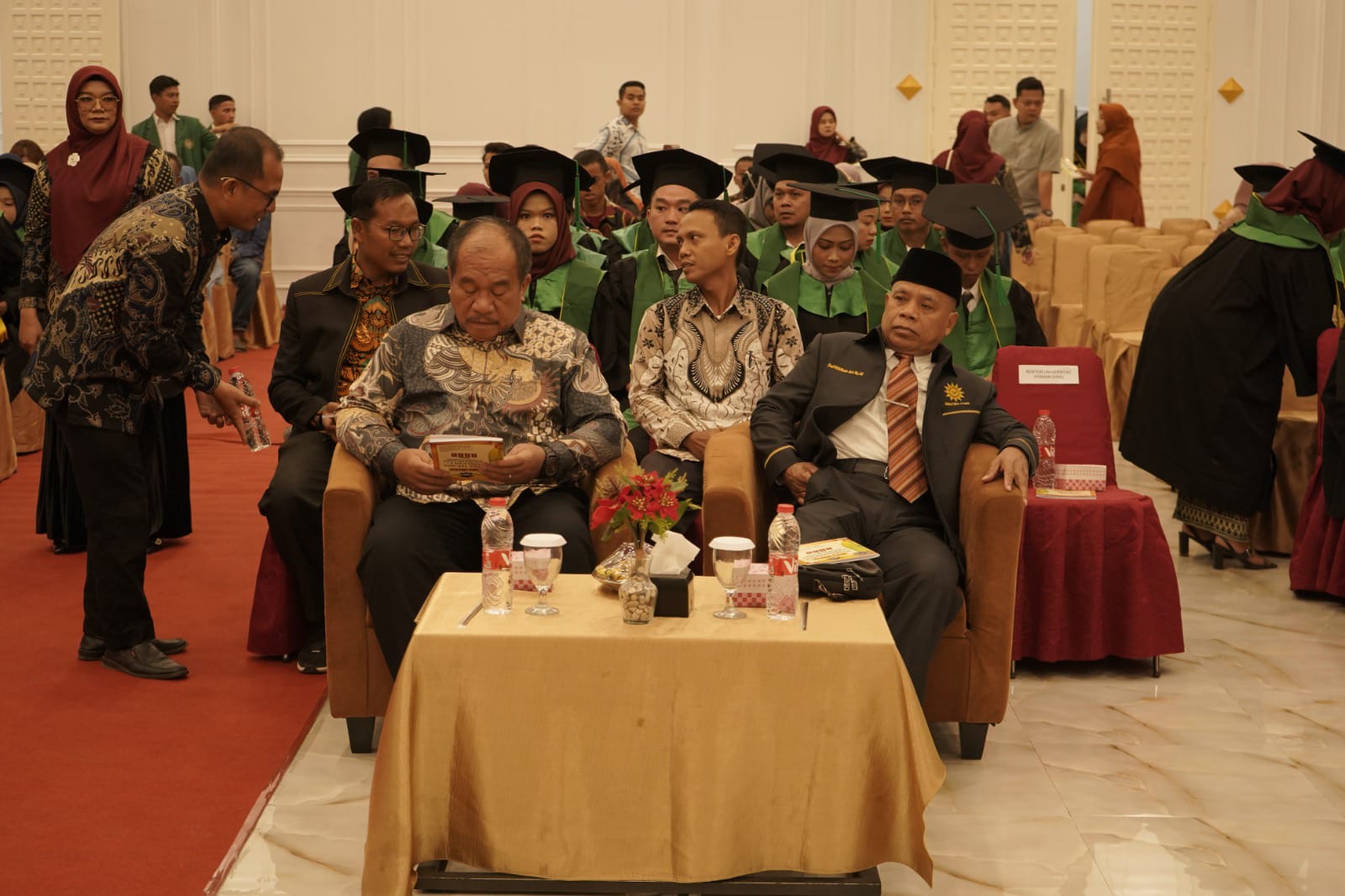 Wakil Bupati Asahan Ikuti Prosesi Sidang Senat Terbuka Wisuda Sarjana Angkatan X STIE MA