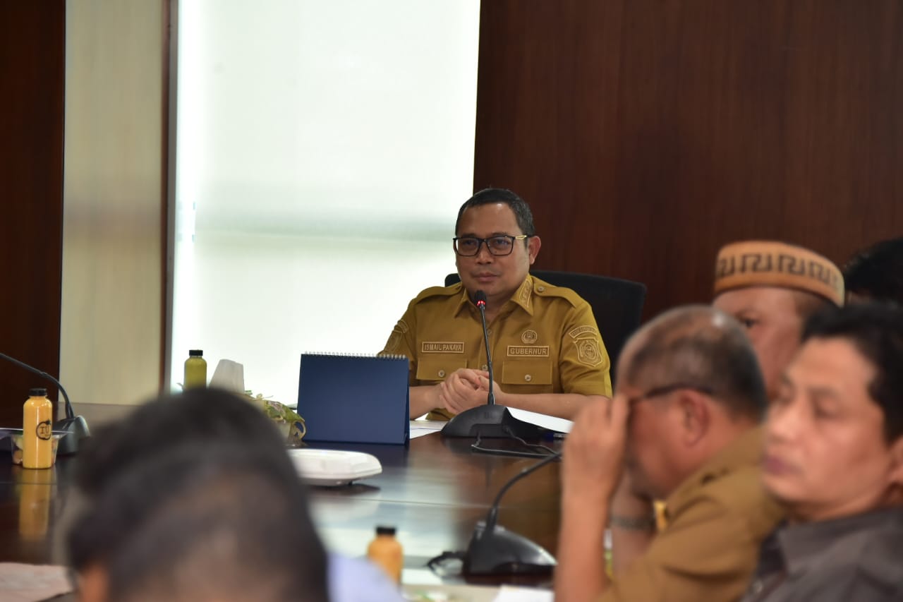 Penjagub Ismail Atensi Melonjaknya Inflasi Gorontalo Periode Desember