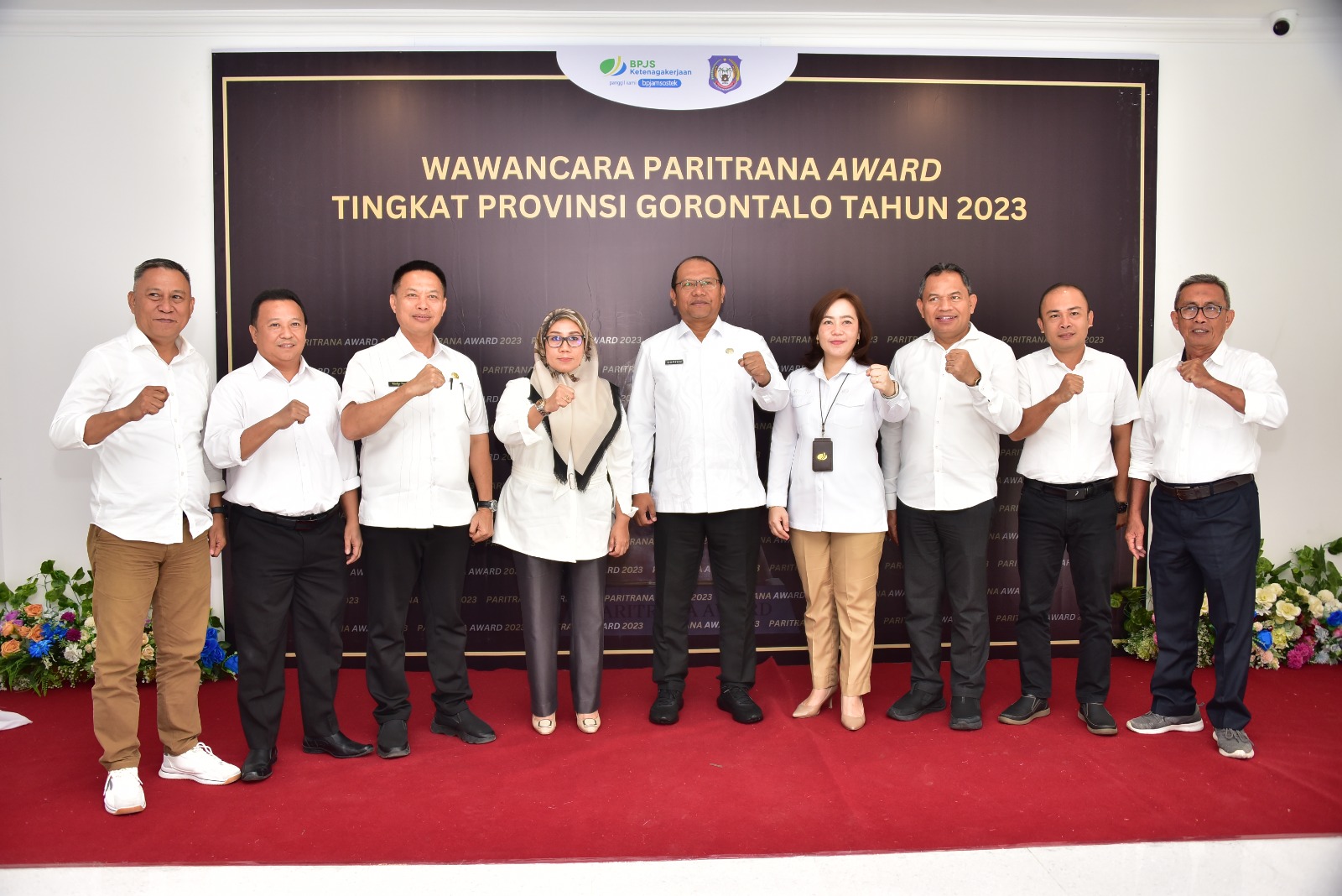 Pemprov dan BPJS Ketenagakerjaan Gelar Wawancara Penilaian Anugerah Paritrana Award 2023
