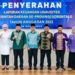 Pemprov Gorontalo Serahkan LKPD Unaudited TA 2023 ke BPK
