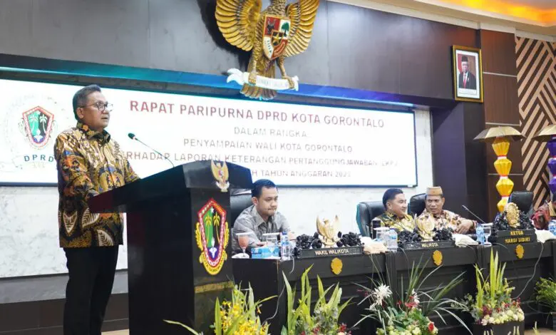 LKPJ 2023: Pemkot Gorontalo Sukses Tingkatkan Pendapatan Lima Lapangan Usaha