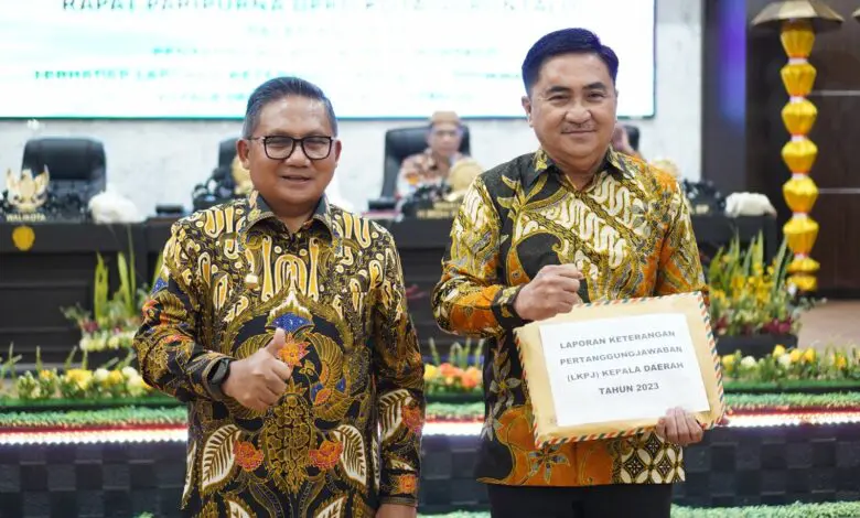 Nota Pengantar LKPJ 2023 Resmi Diserahkan ke Legislatif