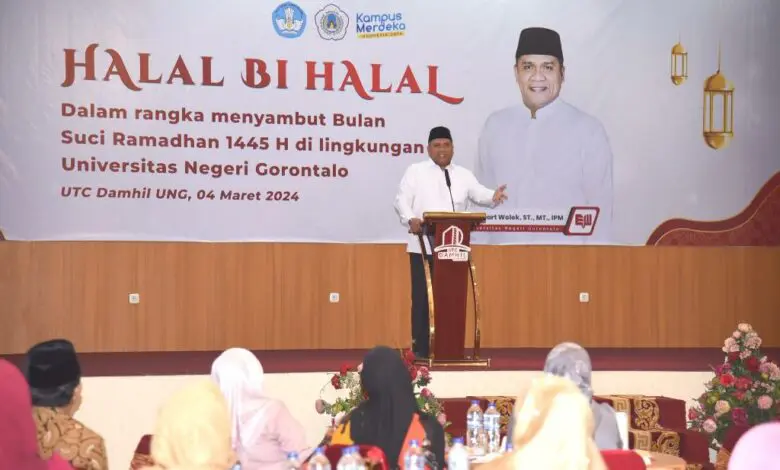 UNG Gelar Halal Bi Halal Menyambut Bulan Suci Ramadhan 1445 H