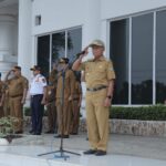Bupati Asahan Pimpin Apel Gabungan Pertama Tahun 2024