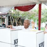 Pastikan Pemilu 2024 Berjalan Aman dan Lancar, Bupati Asahan Tinjau Beberapa TPS