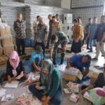 Bupati Asahan dan Forkopimda Tinjau Gudang Logistik Pemilu 2024 KPU Kabupaten Asahan