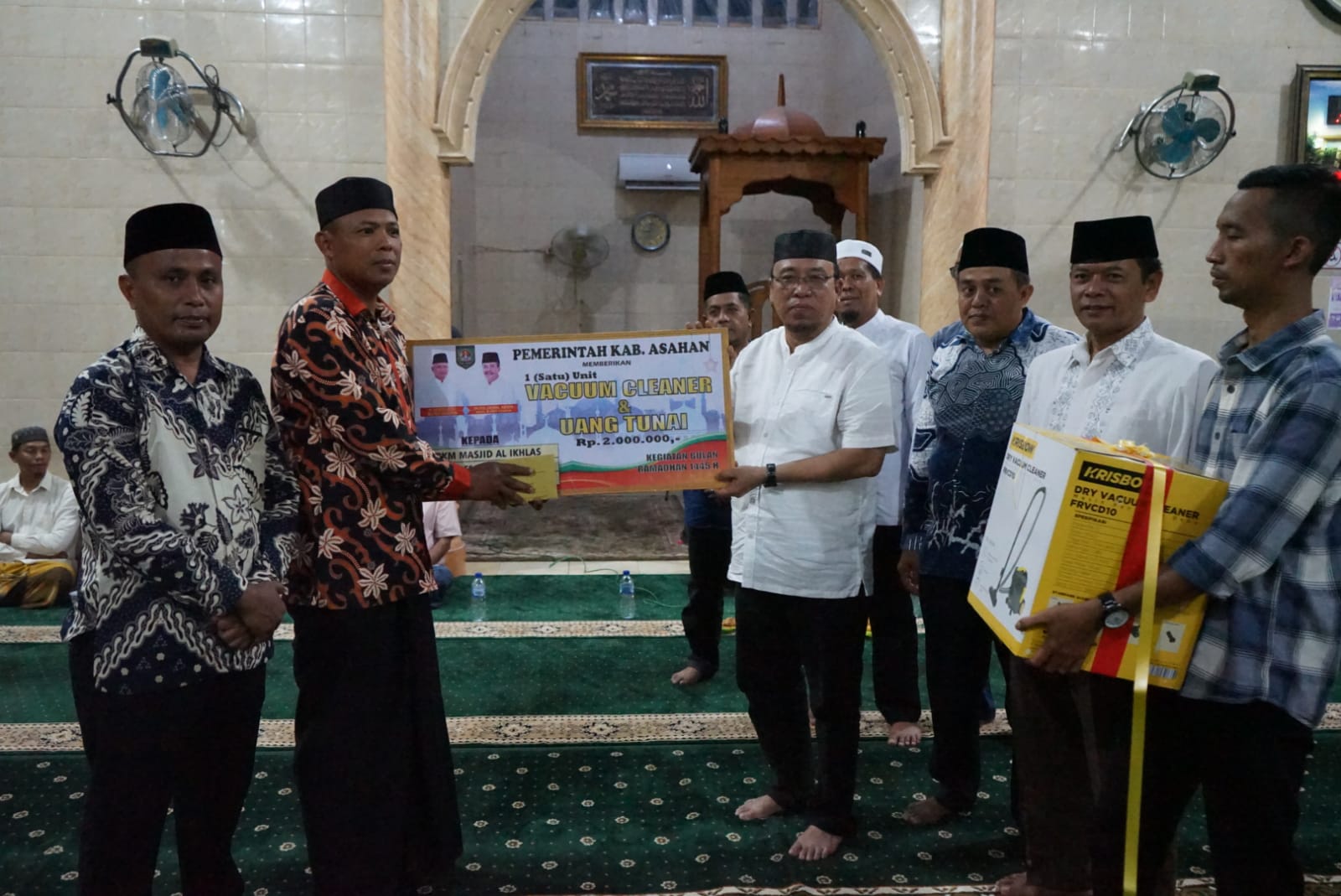 Sekda Asahan Pimpin Tim Safari Ramadhan Kunjungi Desa Sei Silau Barat