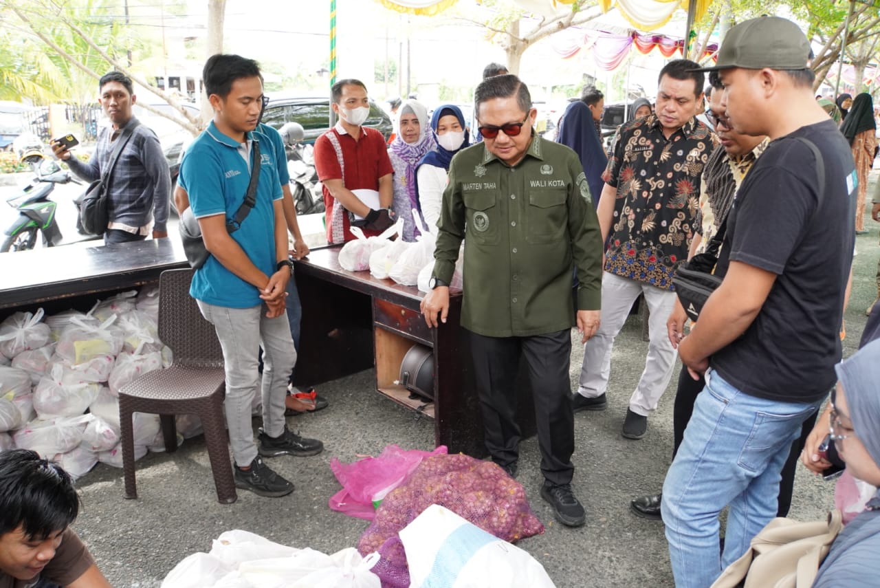 Meriahkan HUT ke-296 Kota Gorontalo, Pemkot Gelar Pasar Murah